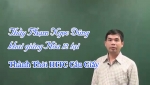 Thầy Phạm Ngọc Dũng khai giảng lớp Hóa 12 tại trung tâm HITC Thành Thời
