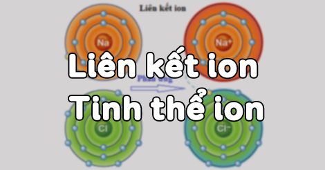 Liên kết ion - Tinh thể ion