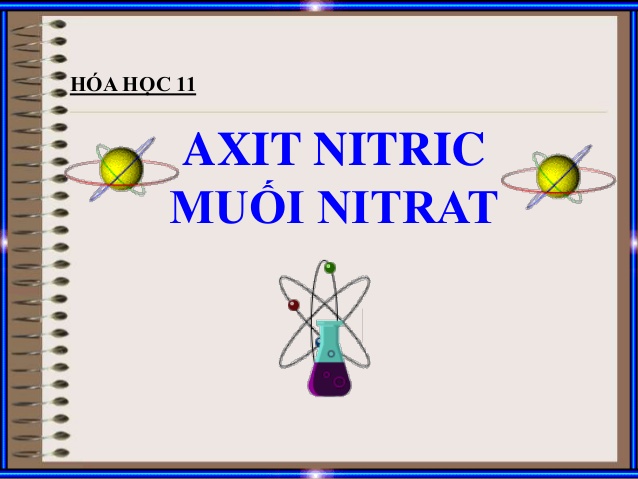 Axit nitric và muối Nitrat