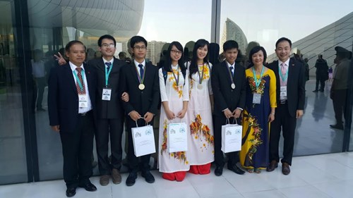 Kết quả cuộc thi Olympic Hóa học quốc tế của đoàn Việt Nam